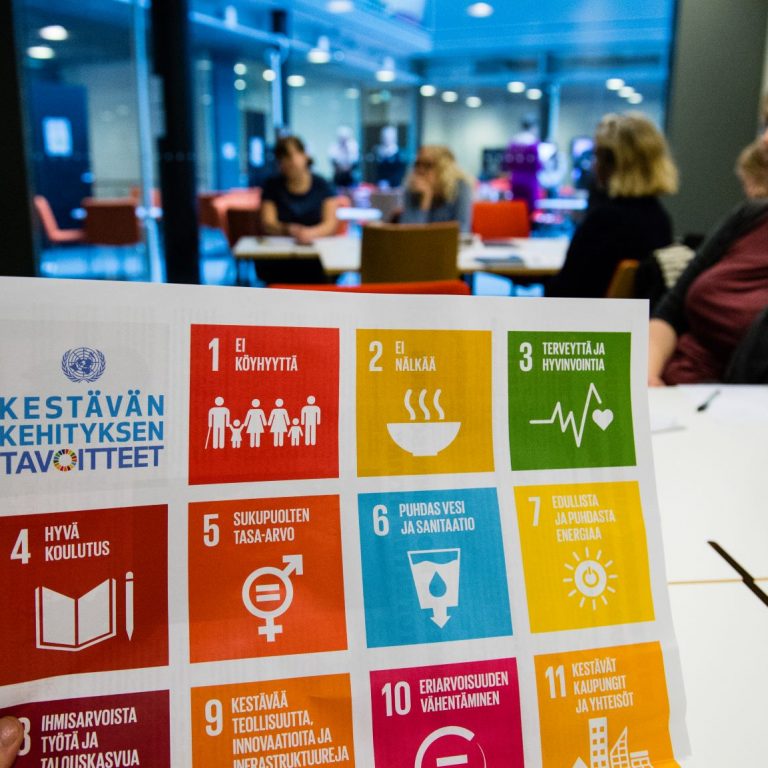 Kuvituskuva Agenda 2030.